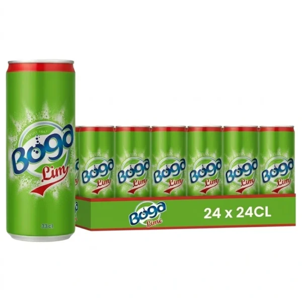 Boga limon – Pack de 24 Canettes 24 cl Grossiste Boissons et épiceries France DESTOCK BREIZH DISTRIBUTION