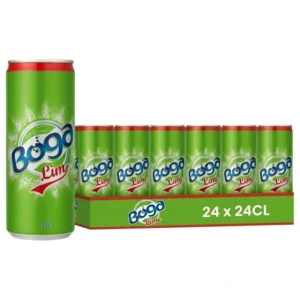 Boga limon – Pack de 24 Canettes 24 cl Grossiste Boissons et épiceries France DESTOCK BREIZH DISTRIBUTION