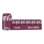 Coca-Cola cherry – Pack de 24 Canettes 33 cl | Grossiste Boissons et épiceries France | DESTOCK BREIZH DISTRIBUTION