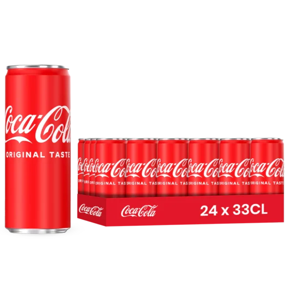 Coca-Cola classic – Pack de 24 Canettes 33 cl | Grossiste Boissons et épiceries France | DESTOCK BREIZH DISTRIBUTION