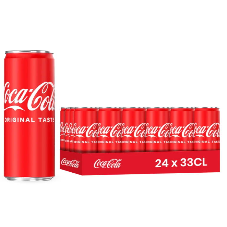 Coca-Cola classic – Pack de 24 Canettes 33 cl | Grossiste Boissons et épiceries France | DESTOCK BREIZH DISTRIBUTION