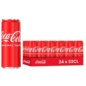 Coca-Cola classic – Pack de 24 Canettes 33 cl | Grossiste Boissons et épiceries France | DESTOCK BREIZH DISTRIBUTION