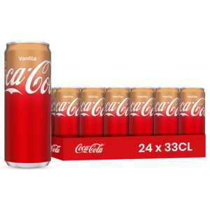 Coca-Cola vanille – Pack de 24 Canettes 33 cl | Grossiste Boissons et épiceries France | DESTOCK BREIZH DISTRIBUTION
