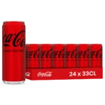 Coca-Cola zero – Pack de 24 Canettes 33 cl | Grossiste Boissons et épiceries France | DESTOCK BREIZH DISTRIBUTION