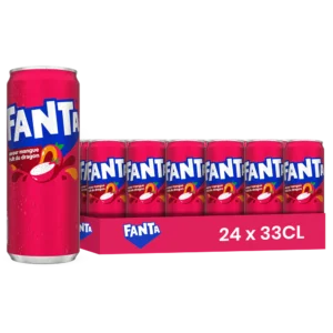 Fanta Dragon – Pack de 24 Canettes 33 cl | Grossiste Boissons et épiceries France | DESTOCK BREIZH DISTRIBUTION