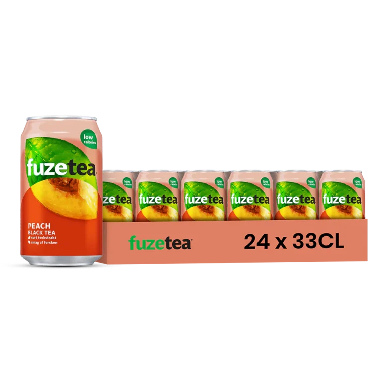 Fuze Tea – Pack de 24 Canettes 33 cl Grossiste Boissons et épiceries France DESTOCK BREIZH DISTRIBUTION