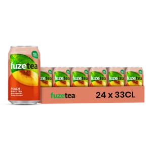 Fuze Tea – Pack de 24 Canettes 33 cl Grossiste Boissons et épiceries France DESTOCK BREIZH DISTRIBUTION