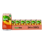 Fuze Tea – Pack de 24 Canettes 33 cl Grossiste Boissons et épiceries France DESTOCK BREIZH DISTRIBUTION