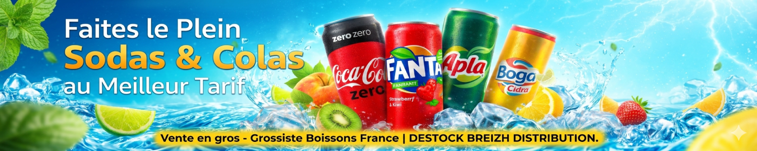 Grossiste de Colas et Sodas France