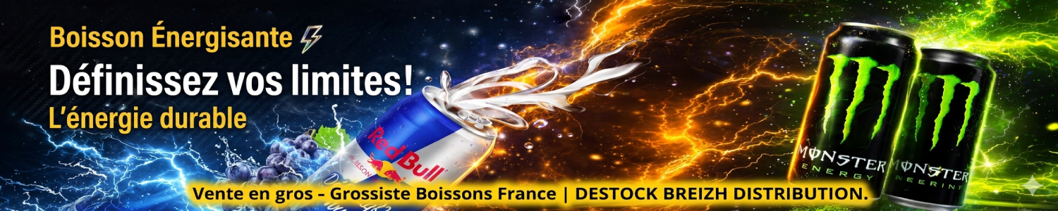 Grossiste de boissons energisantes France