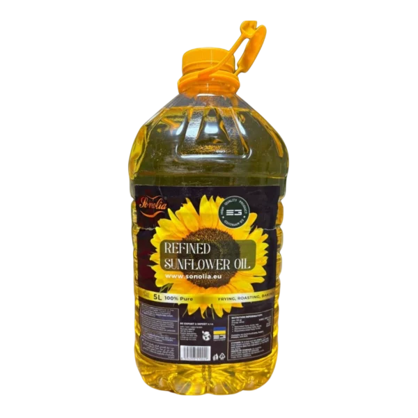 Huile 100 tournsol – Bouteille plastique 5 L Grossiste Boissons et épiceries France DESTOCK BREIZH DISTRIBUTION