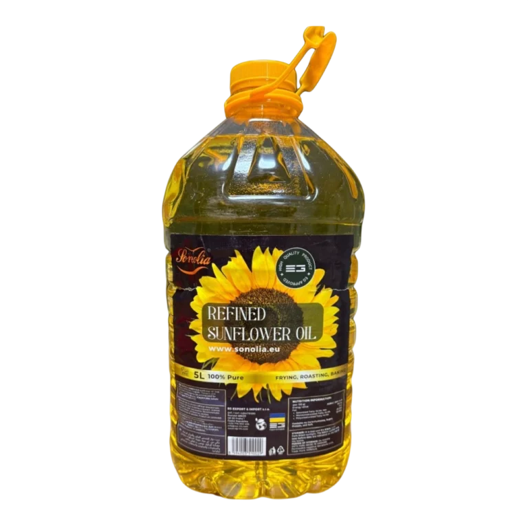 Huile 100 tournsol – Bouteille plastique 5 L Grossiste Boissons et épiceries France DESTOCK BREIZH DISTRIBUTION