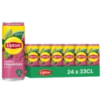 Lipton framboise – Pack de 24 Canettes 33 cl | Grossiste Boissons et épiceries France | DESTOCK BREIZH DISTRIBUTION