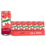 Mirinda fraise – Pack de 24 Canettes 33 cl | Grossiste Boissons et épiceries France | DESTOCK BREIZH DISTRIBUTION