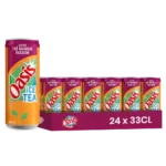 Oasis thé mangue passion – Pack de 24 Canettes 33 cl | Grossiste Boissons et épiceries France | DESTOCK BREIZH DISTRIBUTION