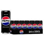 Pepsi Zero – Pack de 24 Canettes 33 cl Grossiste Boissons et épiceries France DESTOCK BREIZH DISTRIBUTION