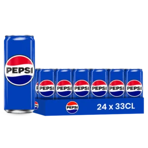 Pepsi – Pack de 24 Canettes 33 cl Grossiste Boissons et épiceries France DESTOCK BREIZH DISTRIBUTION
