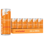 Red Bull The Apricot Edition – Pack de 24 Canettes 25 cl | Grossiste Boissons et épiceries France | DESTOCK BREIZH DISTRIBUTION