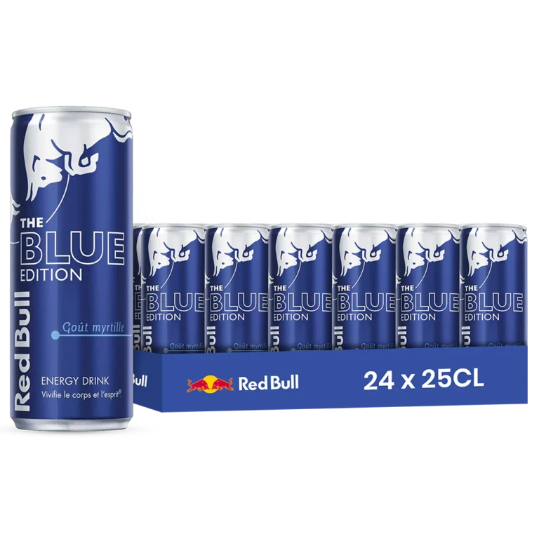 Red Bull The Blue Edition – Pack de 24 Canettes 25 cl | Grossiste Boissons et épiceries France | DESTOCK BREIZH DISTRIBUTION