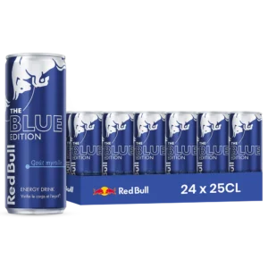 Red Bull The Blue Edition – Pack de 24 Canettes 25 cl | Grossiste Boissons et épiceries France | DESTOCK BREIZH DISTRIBUTION