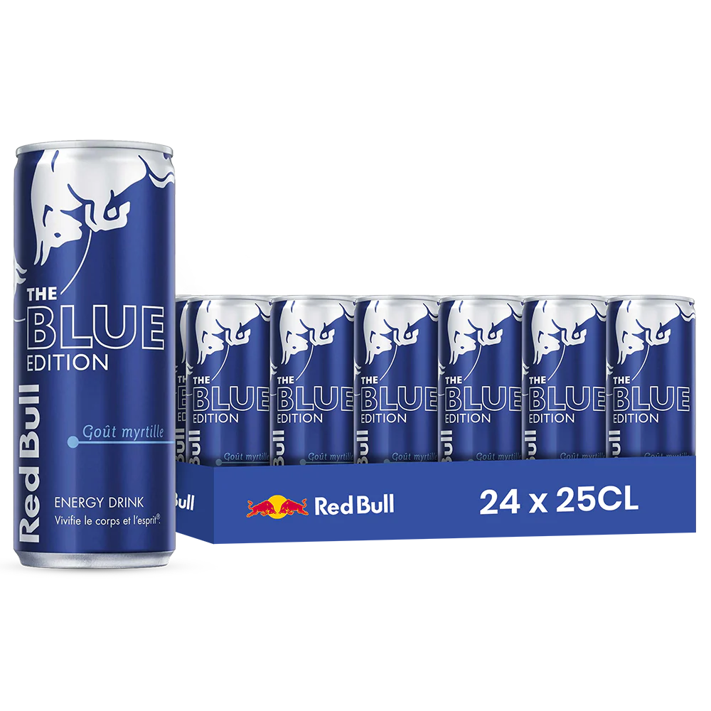 Red Bull The Blue Edition – Pack de 24 Canettes 25 cl | Grossiste Boissons et épiceries France | DESTOCK BREIZH DISTRIBUTION