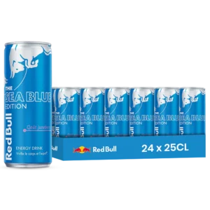 Red Bull The Sea Blue Edition – Pack de 24 Canettes 25 cl | Grossiste Boissons et épiceries France | DESTOCK BREIZH DISTRIBUTION