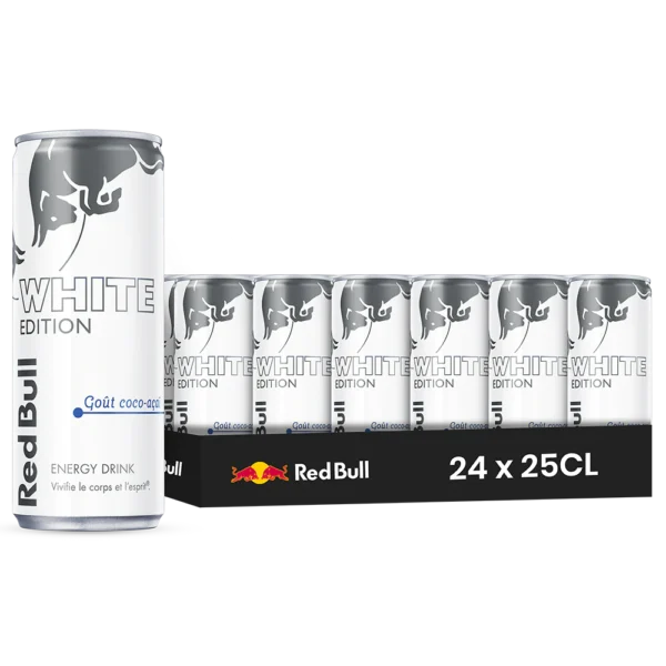 Red Bull The White Edition – Pack 24 Canettes 25 cl