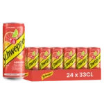 Schweppes Agrumes – Pack 24 Canettes de 33cl