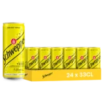 Schweppes tonic – Pack de 24 Canettes 33 cl | Grossiste Boissons et épiceries France | DESTOCK BREIZH DISTRIBUTION