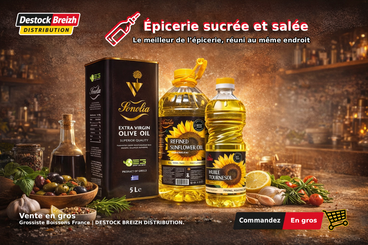 grossiste épicerie sucrée et salée en france